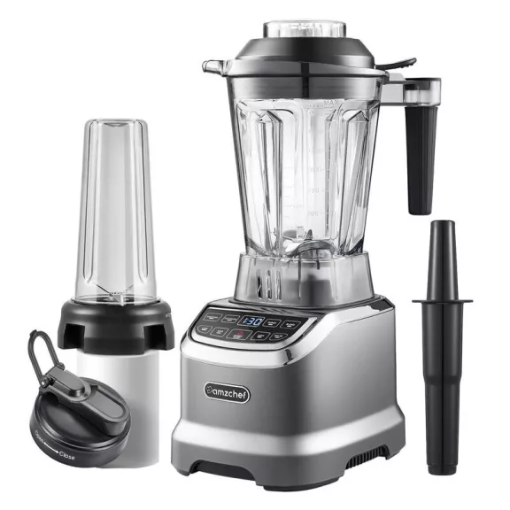 AMZCHEF ZM5003-GA poharas turmixgép (szürke) AMZCHEF ZM5003-GA poharas turmixgép (szürke)
