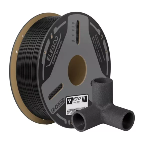 ELEGOO PETG-CF filament (fekete) 1KG ELEGOO PETG-CF filament (fekete) 1KG