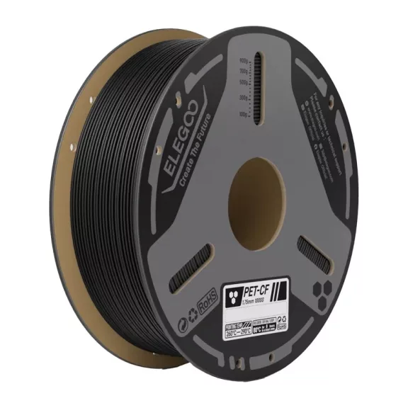 ELEGOO PETG-CF filament (fekete) 1KG ELEGOO PETG-CF filament (fekete) 1KG