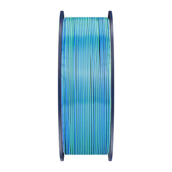 Sunlu PLA+ Silk háromszínű szál (kék-zöld-lila) Sunlu PLA+ Silk háromszínű szál (kék-zöld-lila)