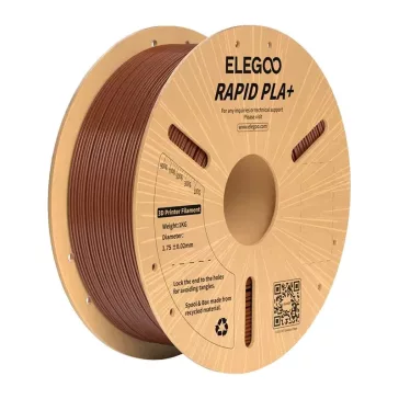 ELEGOO Rapid PLA+ filament (barna)