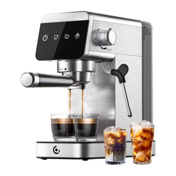 AMZCHEF CE-AZ-EM1501-SV dugattyús kávéfőző (ezüst) AMZCHEF CE-AZ-EM1501-SV dugattyús kávéfőző (ezüst)