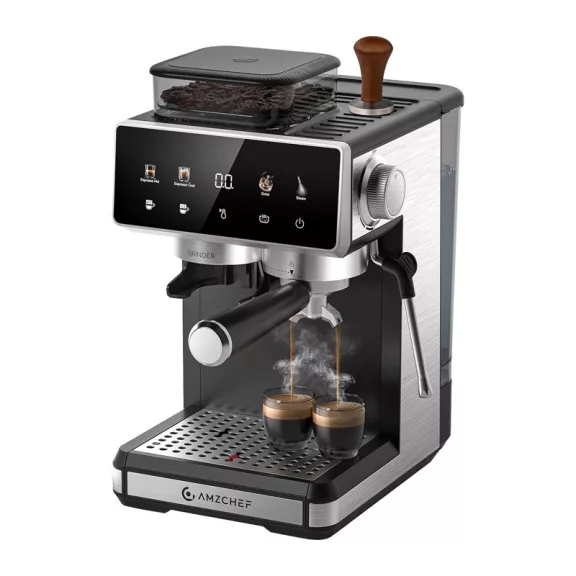AMZCHEF CE-CM5560-SV dugattyús kávéfőző (ezüst) AMZCHEF CE-CM5560-SV dugattyús kávéfőző (ezüst)