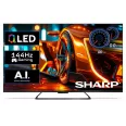  SHARP 50HR7265E 126cm-es 4K UHD 144Hz QLED Google TV + CP-AWS0101 AQUOS mélynyomó