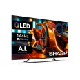   SHARP 65HR7265E 164cm-es 4K UHD 144Hz QLED Google TV + CP-AWS0101 AQUOS mélynyomó