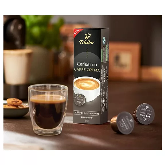 TCHIBO Cafissimo Caffe Crema Intense kapszula 10db TCHIBO Cafissimo Caffe Crema Intense kapszula 10db