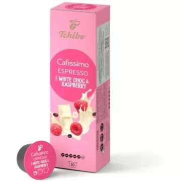 TCHIBO Cafissimo ESP White Choc Raspberryn 10 db kapszula
