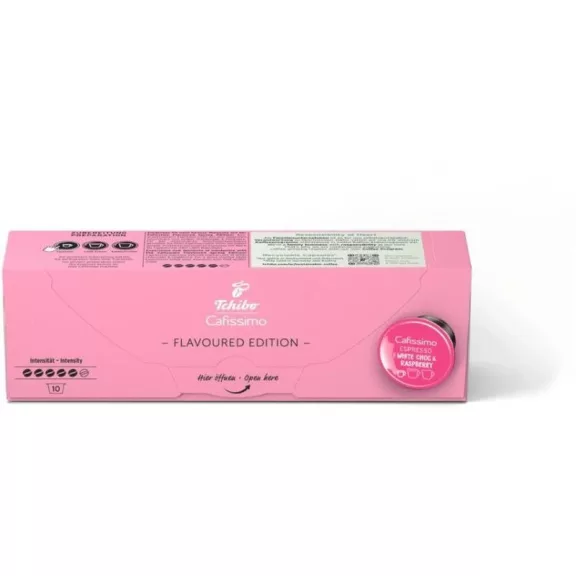 TCHIBO Cafissimo ESP White Choc Raspberryn 10 db kapszula