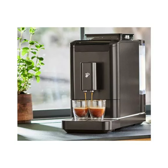 TCHIBO Esperto Caffe2 automata kávéfőző, keskeny, gránit fekete TCHIBO Esperto Caffe2 automata kávéfőző, keskeny, gránit fekete