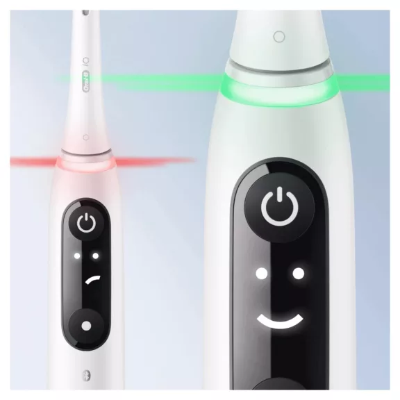 Oral-B iO6 elektromos fogkefe DuoPack White + Pink Oral-B iO6 elektromos fogkefe DuoPack White + Pink