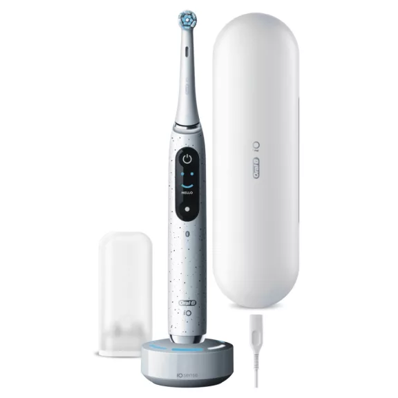 Oral-B iO10 Stardust White elektromos fogkefe Oral-B iO10 Stardust White elektromos fogkefe