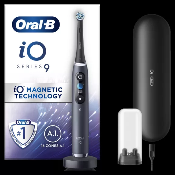 Oral-B iO9 Black elektromos fogkefe Oral-B iO9 Black elektromos fogkefe