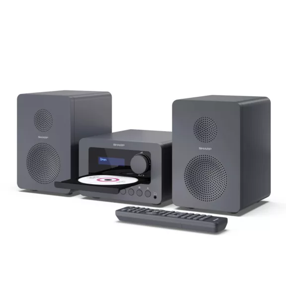 SHARP XL-B514(GY) Tokyo FM bluetooth mikrohifi rendszer szürke fa hangszórókkal SHARP XL-B514(GY) Tokyo FM bluetooth mikrohifi rendszer szürke fa hangszórókkal