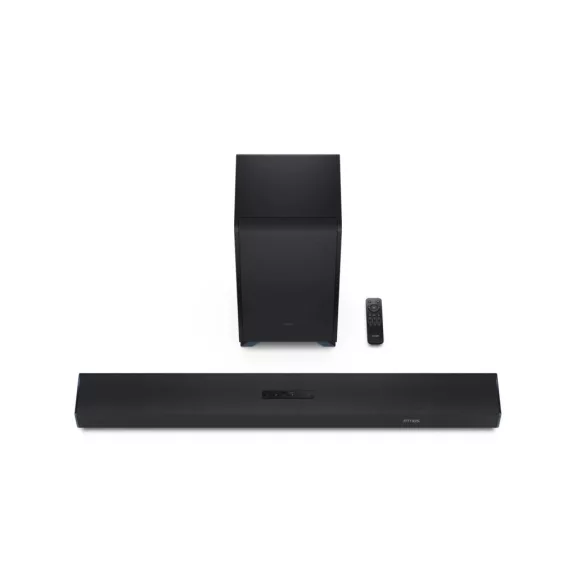 SHARP Q HT-SBW53121(BK) 3.1.2 Dolby Atmos / DTS:X hangprojektor vezeték nélküli mélynyomóval fekete SHARP Q HT-SBW53121(BK) 3.1.2 Dolby Atmos / DTS:X hangprojektor vezeték nélküli mélynyomóval fekete