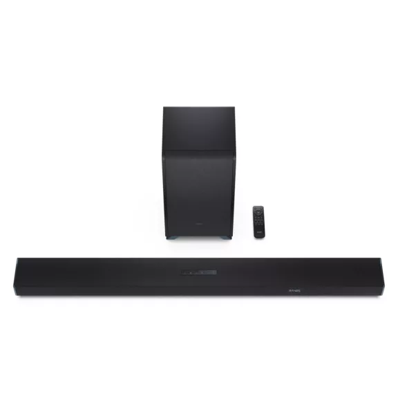 SHARP Q HT-SBW55121(BK) 5.1.2 Dolby Atmos / DTS:X hangprojektor vezeték nélküli mélynyomóval fekete SHARP Q HT-SBW55121(BK) 5.1.2 Dolby Atmos / DTS:X hangprojektor vezeték nélküli mélynyomóval fekete