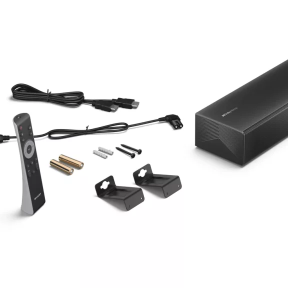 SHARP HT-SB304 2.0 Dolby Atmos / DTS:X hangprojektor fekete SHARP HT-SB304 2.0 Dolby Atmos / DTS:X hangprojektor fekete