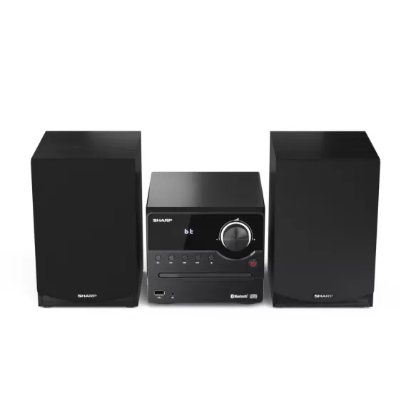 SHARP XL-B512(BK) Bluetooth mikrohifi rendszer fekete fa hangszórókkal SHARP XL-B512(BK) Bluetooth mikrohifi rendszer fekete fa hangszórókkal