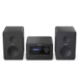   SHARP XL-B514(BK) Tokyo FM bluetooth mikrohifi rendszer fekete fa hangszórókkal