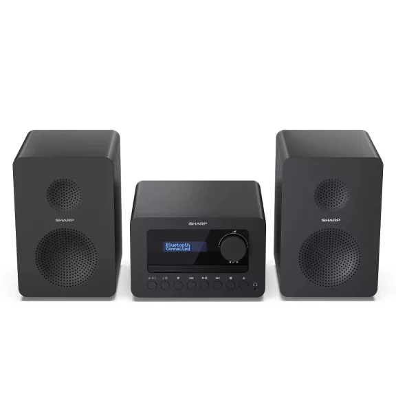 SHARP XL-B514(BK) Tokyo FM bluetooth mikrohifi rendszer fekete fa hangszórókkal SHARP XL-B514(BK) Tokyo FM bluetooth mikrohifi rendszer fekete fa hangszórókkal