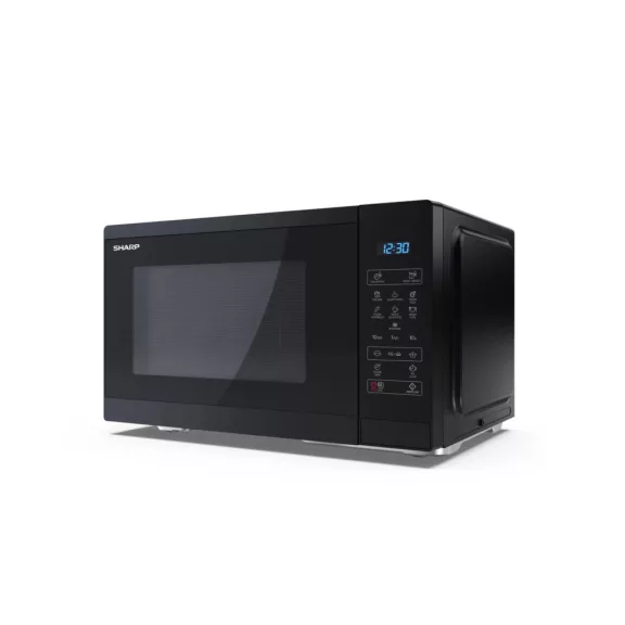 SHARP YC-MS252AE-B 25L, digitális mikrohullámú sütő, fekete SHARP YC-MS252AE-B 25L, digitális mikrohullámú sütő, fekete