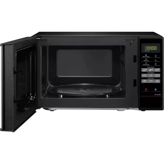 Panasonic NN-ST22RBEVG digitális mikrohullámú sütő, 20 l, fekete Panasonic NN-ST22RBEVG digitális mikrohullámú sütő, 20 l, fekete