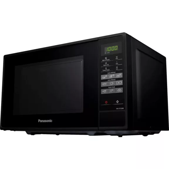 Panasonic NN-ST22RBEVG digitális mikrohullámú sütő, 20 l, fekete Panasonic NN-ST22RBEVG digitális mikrohullámú sütő, 20 l, fekete