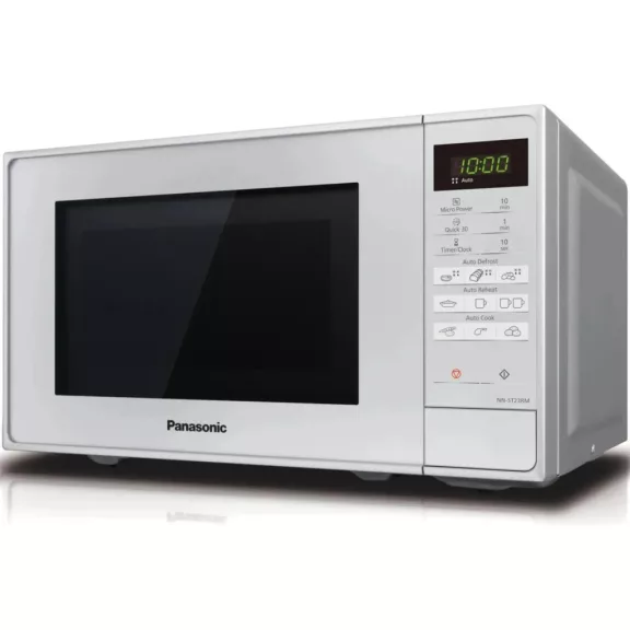 Panasonic NN-ST23RMEVG digitális mikrohullámú sütő, 20 l, ezüst Panasonic NN-ST23RMEVG digitális mikrohullámú sütő, 20 l, ezüst