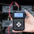   Qoltec digitális akkumulátorteszter LCD kijelzővel 12V | AGM | GEL | STD | 30-220AH