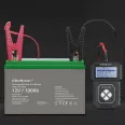   Qoltec digitális akkumulátorteszter LCD kijelzővel 12V | AGM | GEL | STD | 30-220AH