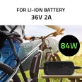 Qoltec gyorstöltő elektromos kerékpárhoz Bosch 36V | 42V | 2A | Bosch csatlakozó | vízálló + tápkábel
