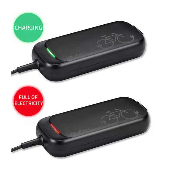 Qoltec gyorstöltő elektromos kerékpárhoz Bosch 36V | 42V | 2A | Bosch csatlakozó | vízálló + tápkábel Qoltec gyorstöltő elektromos kerékpárhoz Bosch 36V | 42V | 2A | Bosch csatlakozó | vízálló + tápkábel