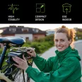 Qoltec gyorstöltő elektromos kerékpárhoz | 36V | 42V | 2A | csatlakozódugó nélküli, szabad kábelvéggel | vízálló + tápkábel