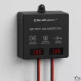 Qoltec Feszültségkiegyenlítő töltéskiegyenlítő 24V-os akkumulátorokhoz 2 x 12V | 5A | LiFePO4 AGM GEL