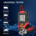   Qoltec LCD-kijelzős digitális akkumulátorteszter | 12 V | 24 V | 3 Ah–200 Ah