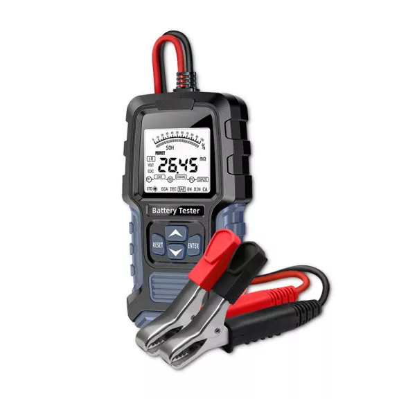 Qoltec LCD kijelzős digitális akkumulátorteszter | 12V | 24V | 3Ah–250Ah Qoltec LCD kijelzős digitális akkumulátorteszter | 12V | 24V | 3Ah–250Ah