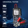   Qoltec LCD kijelzős digitális akkumulátorteszter | 12V | 24V | 3Ah–250Ah