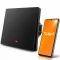 Qoltec Smart 1-es világításkapcsoló | Wi‑Fi | Időzítő | Tuya | Smart life | Fekete