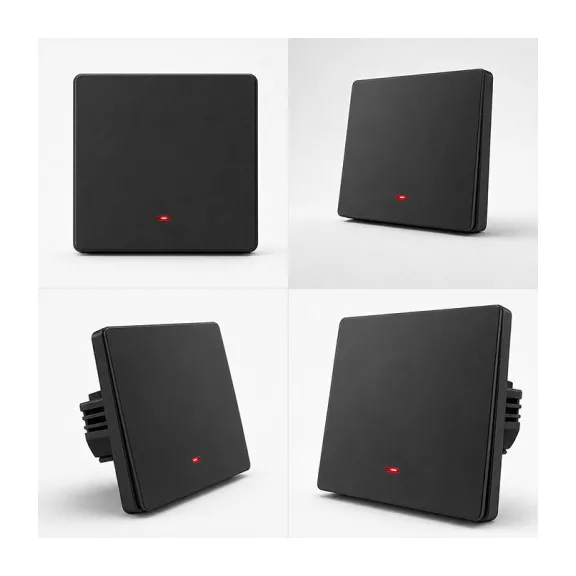 Qoltec Smart 1-es világításkapcsoló | Wi‑Fi | Időzítő | Tuya | Smart life | Fekete Qoltec Smart 1-es világításkapcsoló | Wi‑Fi | Időzítő | Tuya | Smart life | Fekete