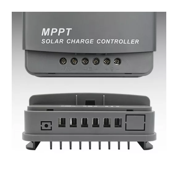 Qoltec MPPT napelemes töltésvezérlő hőmérséklet-érzékelővel, 20A | 12V / 24V | LCD | 2 x USB | Bluetooth | APP | GEL | LiFePO4 Qoltec MPPT napelemes töltésvezérlő hőmérséklet-érzékelővel, 20A | 12V / 24V | LCD | 2 x USB | Bluetooth | APP | GEL | LiFePO4