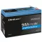 Qoltec LiFePO4 lítium-vas-foszfát akkumulátor | 12.8V | 9Ah | 115.2Wh | BMS
