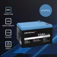   Qoltec LiFePO4 lítium-vas-foszfát akkumulátor | 12.8V | 10Ah | 128Wh | BMS