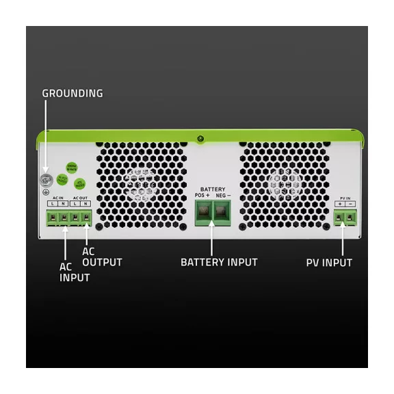 Qoltec szigetüzemű hibrid napelemes inverter | 3500W | 100A | 24V | MPPT | AGM GEL LiFePO4 | Szinusz | opcionális Wi‑Fi | teljesítménytényező: 1.0 Qoltec szigetüzemű hibrid napelemes inverter | 3500W | 100A | 24V | MPPT | AGM GEL LiFePO4 | Szinusz | opcionális Wi‑Fi | teljesítménytényező: 1.0