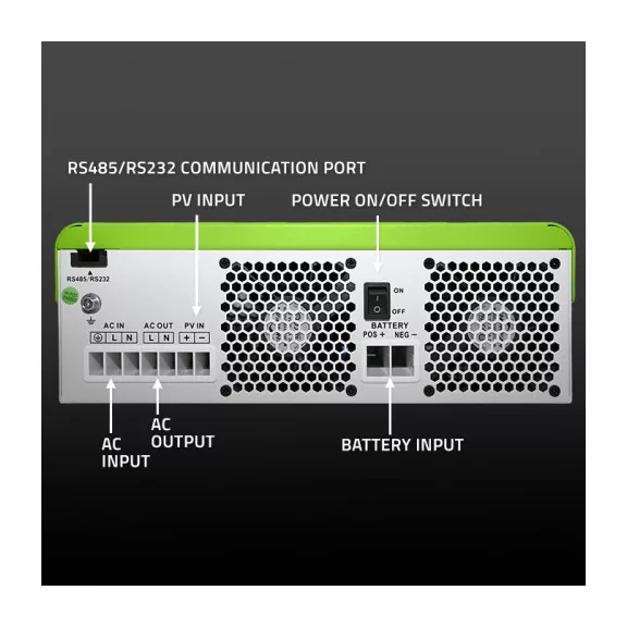 Qoltec hibrid, hálózaton kívüli napelemes inverter | 6200W | 120A | 48V | MPPT | BMS | AGM GEL LiFePO4 | Wi-Fi opció | szinuszos | teljesítménytényező: 1.0 Qoltec hibrid, hálózaton kívüli napelemes inverter | 6200W | 120A | 48V | MPPT | BMS | AGM GEL LiFePO4 | Wi-Fi opció | szinuszos | teljesítménytényező: 1.0