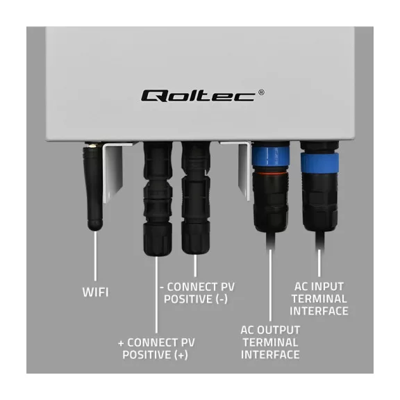 Qoltec napelemes inverter vízmelegítéshez ECO Solar Boost | MPPT | BYPASS | LCD | 3kW/4kW | Wi-fi Qoltec napelemes inverter vízmelegítéshez ECO Solar Boost | MPPT | BYPASS | LCD | 3kW/4kW | Wi-fi