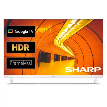 SHARP 32HF2265EW 80cm-es HD Ready LED Google TV, fehér