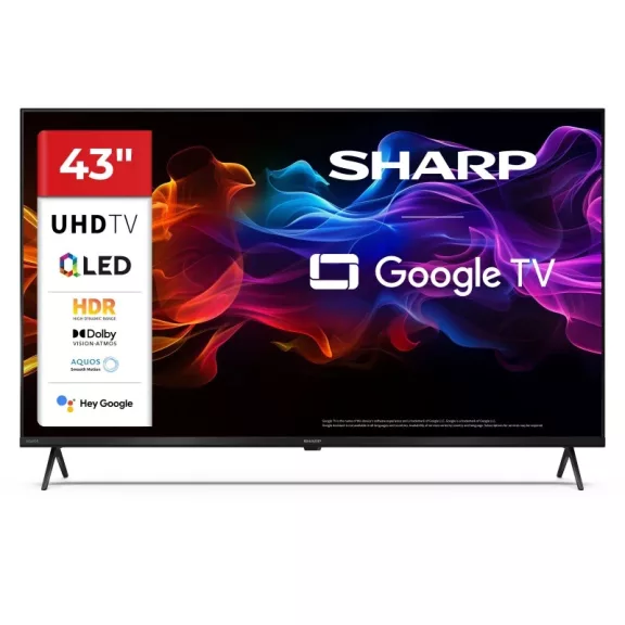 SHARP 43HP5265E 108cm-es 4K Ultra HD QLED Google TV SHARP 43HP5265E 108cm-es 4K Ultra HD QLED Google TV