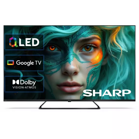 SHARP 55HP6265E 139cm-es 4K Ultra HD QLED Google TV SHARP 55HP6265E 139cm-es 4K Ultra HD QLED Google TV