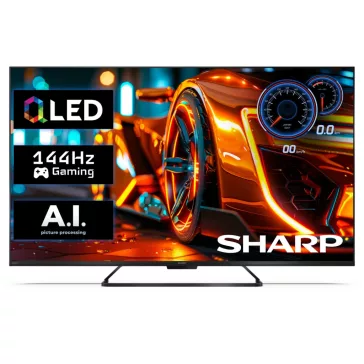 SHARP 50HR7265E 126cm-es 4K UHD 144Hz QLED Google TV
