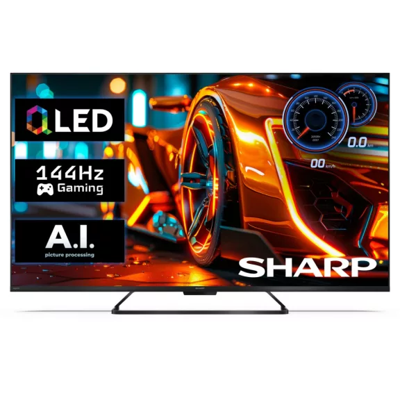 SHARP 50HR7265E 126cm-es 4K UHD 144Hz QLED Google TV SHARP 50HR7265E 126cm-es 4K UHD 144Hz QLED Google TV