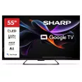 SHARP 55HR7265E 139cm-es 4K UHD 144Hz QLED Google TV
